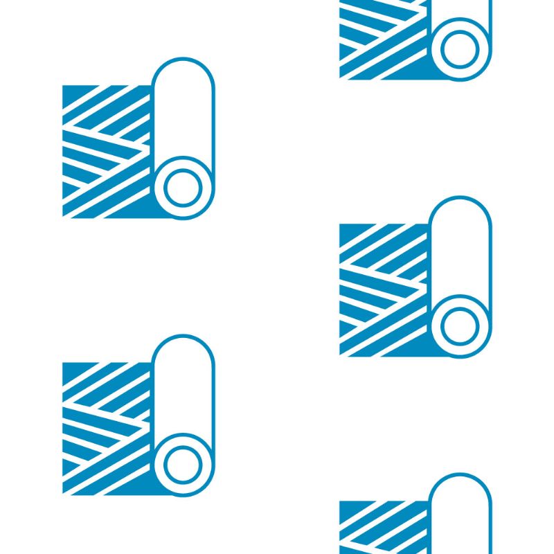 Half drop layout: each column is shifted down by half a repeat
